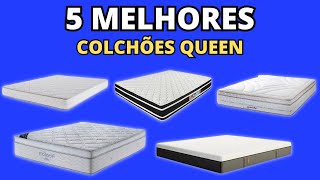 5 MELHORES COLCHÕES QUEEN [upl. by Felicie]