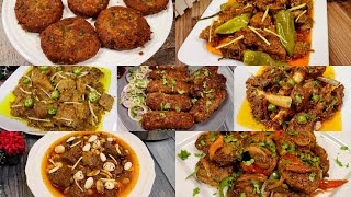 7 Bakra Eid Special Recipes  Eid Dawat Special Recipes By Tasty Food With Maria [upl. by Brynna]