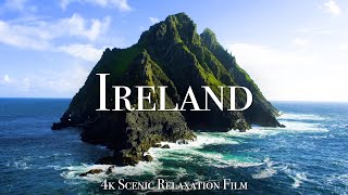 Ireland 4K  Scenic Relaxation Film With Calming Music [upl. by Darci]