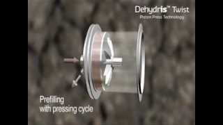 Dehydris™ Twist  Boosted Sludge Dewatering Using Piston Press Technology [upl. by Adnirod]