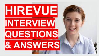 HIREVUE Interview Questions Tips and Answers How to PASS a HireVue Interview [upl. by Aicemaj427]