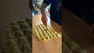 Homemade Ravioli on PASTATUBE  fresh Pasta chef pasta food [upl. by Ahsinev]