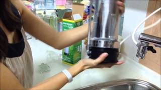 P3200 Countertop Water Filter Change [upl. by Suoirred858]