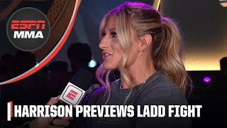 Kayla Harrison I’ll dominate wherever the fight goes vs Aspen Ladd  ESPN MMA [upl. by Durant820]