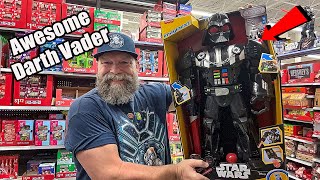 Cool Darth Vader and R2D2 Figures  Walmart and Target Toy Hunt [upl. by Manville]