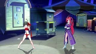 HEART vs IGNIS Hardest Difficulty Nitroplus Blasterz Heroines Infinite Duel [upl. by Maribeth]