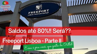 Saldos em Portugal   Outlet Freeport Parte II [upl. by Noreht]