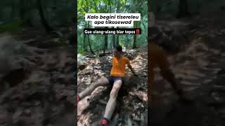 Trail Running‼️kondego pendaki pendakigunung gunung trailrunning shorts [upl. by Bosson]