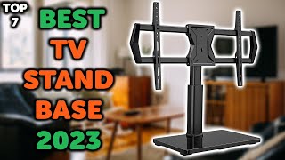 7 Best TableTop TV Stand 2023  Top 7 Universal TV Stands Base in 2023 [upl. by Chatav]