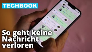 WhatsAppChats auf iPhone übertragen  TECHBOOK [upl. by Ulick553]