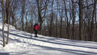 Mount Royal Montreal Things to do in Montreal winter蒙特利尔 皇家山 [upl. by Ahcatan482]