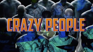 Darkovibes  Crazy People Official Music Video [upl. by Alludba430]