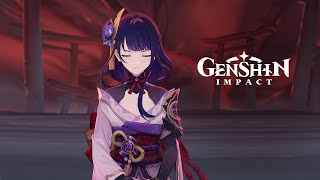 Character Teaser  quotRaiden Shogun Nightmarequot  Genshin Impact [upl. by Acysej]