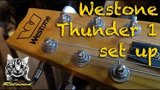 Vintage made in Japan Westone Thunder 1 set up [upl. by Ardaid330]