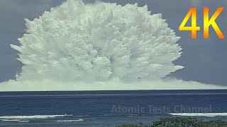 150 METER UNCUT FOOTAGE OF UNDERWATER ATOMIC BLAST 1958 [upl. by Joiner]