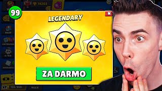 Odebrałem LEGENDARNE STAR DROPY ZA DARMO w Brawl Stars [upl. by Warenne]