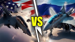 MAS De 10 Mil de Aviones EEUU vs Rusia ¿Quién tiene mejores Aviones de Combate military [upl. by Nwahsram665]