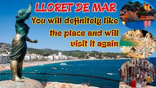 Unveiling the Charms of Lloret de Mar From Sunsets to Nightlife The Jewel of the Costa Brava Girona [upl. by Leahcimnaj]