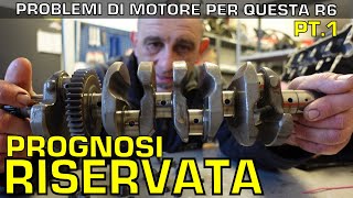 IN OFFICINA PT1  Motore YAMAHA R6 un insolito RUMORINO [upl. by Cost191]