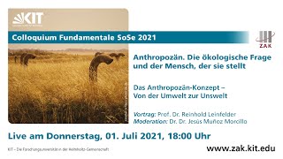 Das AnthropozänKonzept – Von der Umwelt zur Unswelt  Prof Dr Reinhold Leinfelder [upl. by Uaerraj]