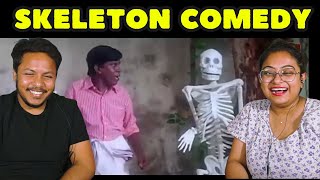 Vadivelu Skeleton Comedy Scene Reaction Part 2 [upl. by Gabey]