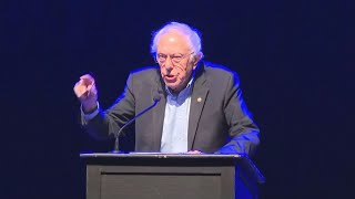 Bernie Sanders calls Trump a pathological liar at Maine rally [upl. by Thoma801]