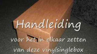 instructievideo voor de vinylsingle box [upl. by Ainalem]