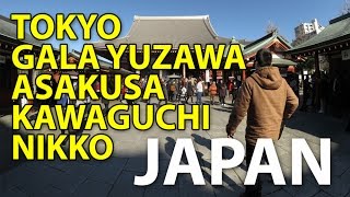 From Jakarta to Japan With Love Tokyo Nikko Asakusa Gala Yuzawa Kawaguchiko  Xiaomi Yi [upl. by Erl]