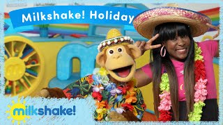 Milkshake Studio Dances  Milkshake Holiday  Kemi and Milkshake Monkey [upl. by Enialed]