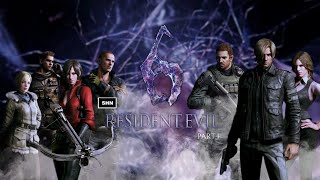 Resident Evil 6 Part 1 Game Movie PS4Pro Full HD 1080p60fps Walkthrough Gameplay No Commentary [upl. by Fransis365]