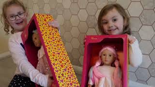 6 amp 4 Year old review OUR GENERATION DOLLS [upl. by Anallise]