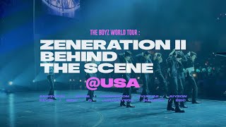 OFF THE BOYZ THE BOYZ WORLD TOUR  ZENERATION Ⅱ in USA Behind [upl. by Adniles]