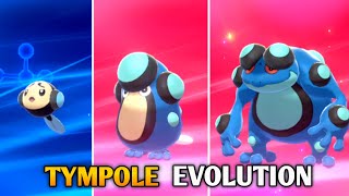 How To Evolve Tympole Into Palpitoad And Seismitoad In Pokemon Sword amp Shield  Galar Pokedex [upl. by Althea844]