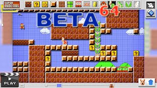 Beta64  Super Mario Maker [upl. by Enitsuj]