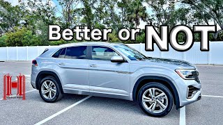 2024 VW Atlas Cross Sport is the new Turbo4 Better All Specs amp Test Drive [upl. by Dimphia]