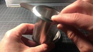 OXO Brew Tea Strainer Review  OXOs Top Tea Infuser [upl. by Eelam]