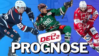 DEL2 Prognose 202425  TopHockeyDeutchland [upl. by Nylodnewg]