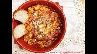 Tripe with Potatoes  Rossellas Cooking with Nonna [upl. by Salamone]