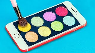 10 DIY Weird Makeup Ideas  Funny Pranks [upl. by Gnen]