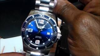 Longines hydroconquest L36424966 Review [upl. by Erme52]