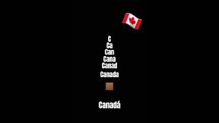 Canada Audio nombre [upl. by Ateiluj]