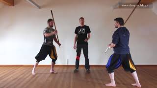 How To Fight With The Quarterstaff 1  Basic Attack [upl. by Areikahs592]