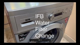 IFB Water Filter Change [upl. by Iluj824]