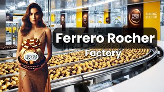 Inside Ferrero Rochers Factory The Process Behind Producing 5 Billion Luxury Chocolates a Year [upl. by Adnuahsal]