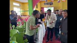 Kalimpong Tibetan community welcome Sikyong Penpa Tsering La Mane lhakhang [upl. by Craddock]