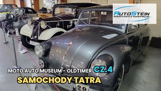 Muzeum Motoryzacyjne CZ4  Samochody Tatra  AutoStein  Program motoryzacyjny [upl. by Maxama]