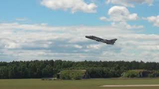 Świdwin 2018 Su22 take off [upl. by Nosredneh]