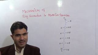 How glucose forms ring structure with mechanism Lecture7 carbohydrates in English by Dr Hadi [upl. by Anwahsal629]