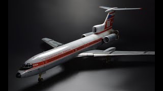 Tupolev Tu154M ČSA  Zvezda 1144  Airliner Model [upl. by Araek]