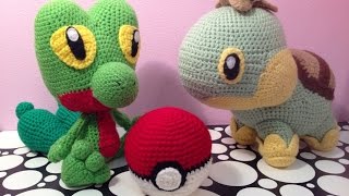 Treecko Turtwig Chingling Crochet Preview [upl. by Maffei]